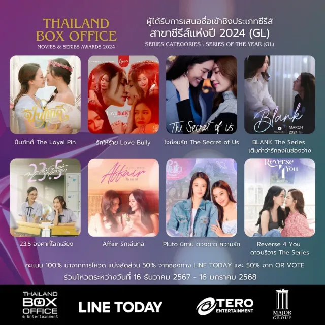 Series of the year (GL) (​ใจซ่อนรัก)